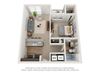 Colton Floor Plan Colton Floor Plan at 310 @ Nulu Apartments, Louisville, KY